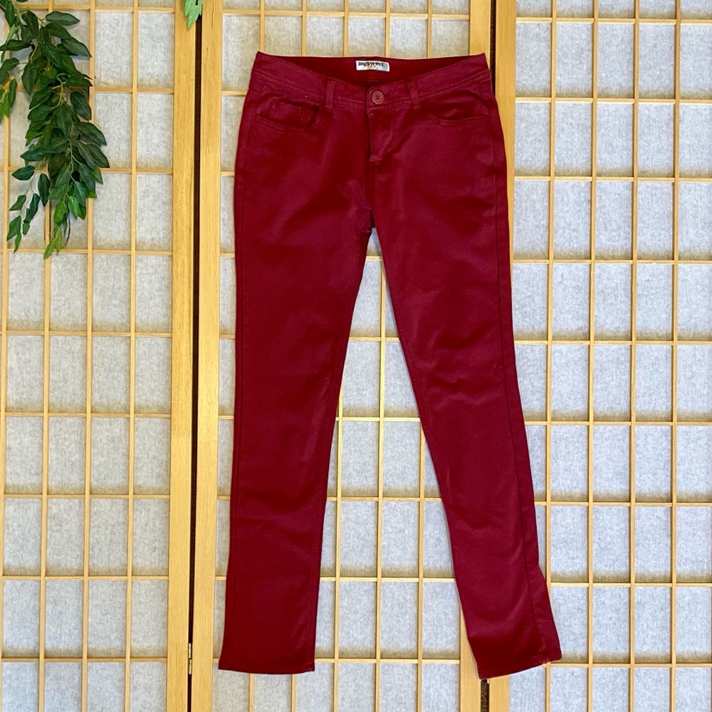 🕹SOLD - MAROON JEGGINGS